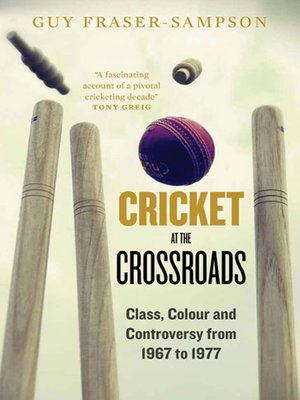 cover image of Cricket at the Crossroads